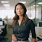 Foto de perfil de ejecutivo corporativo